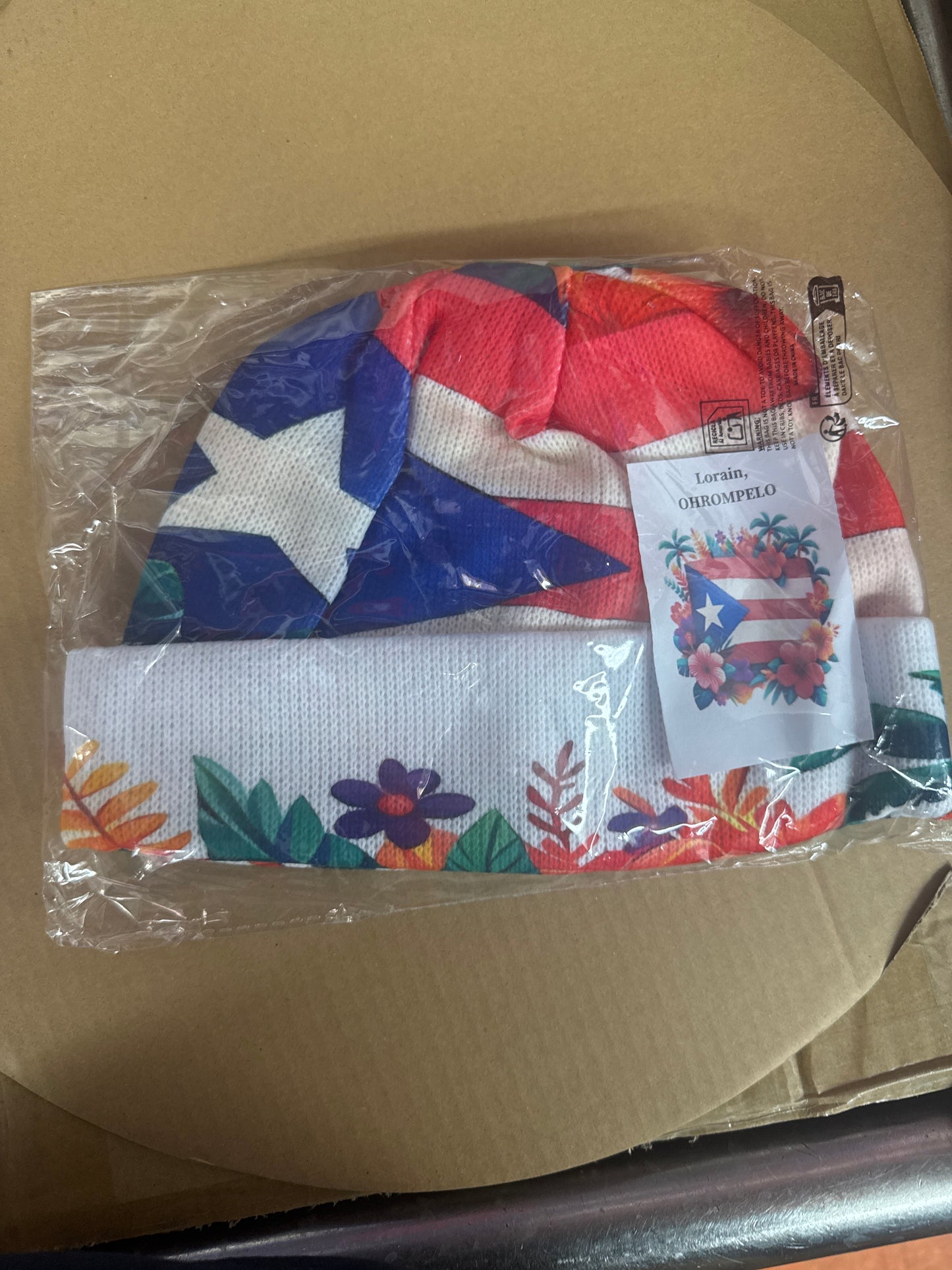 PR beanie