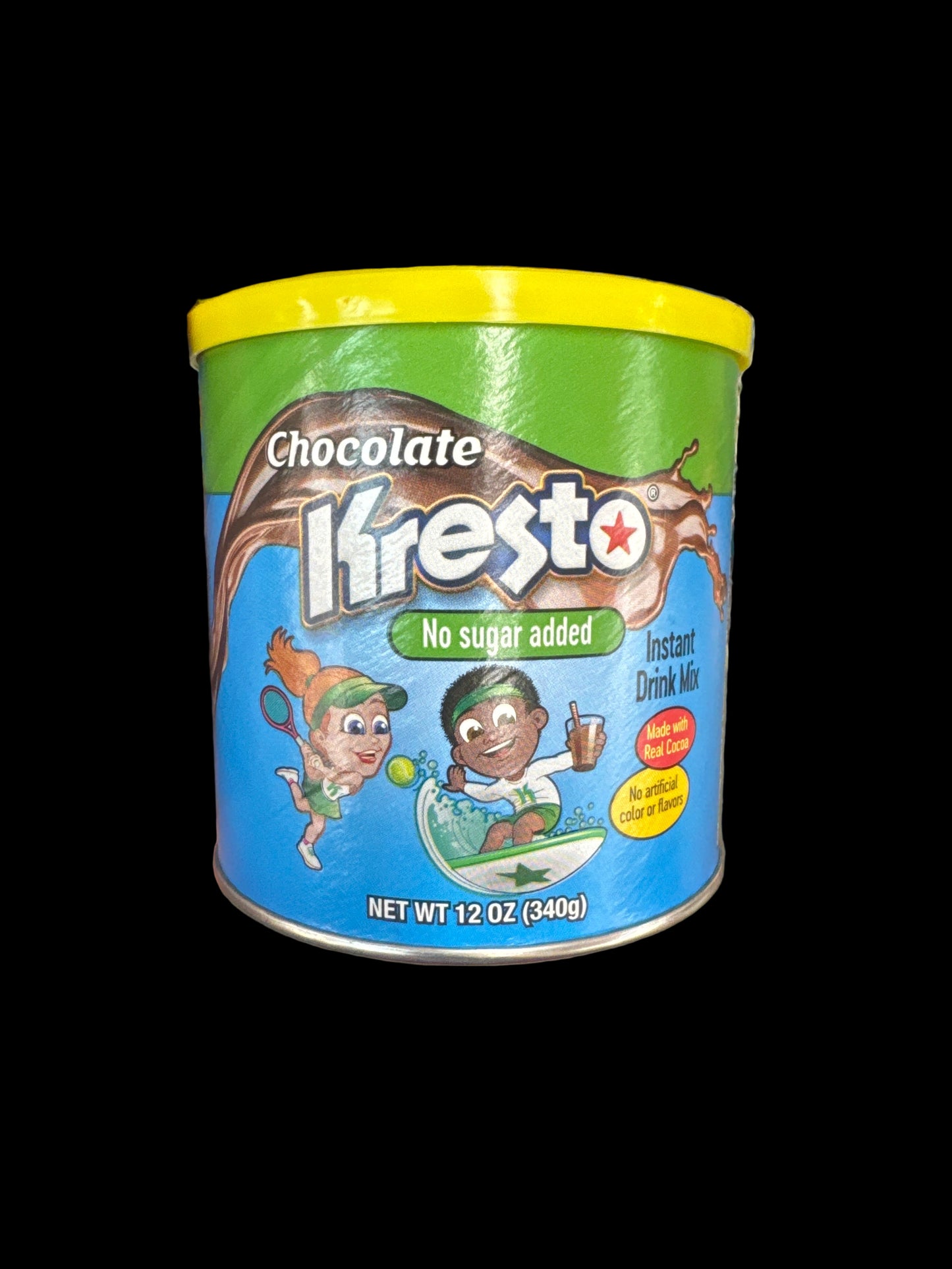 Kresto Chocolate No Sugar Added Instant Drink Mix