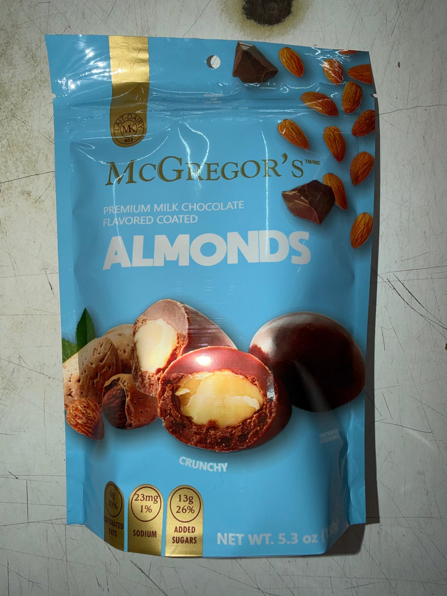 CHOCOLATE COVERED ALMONDS