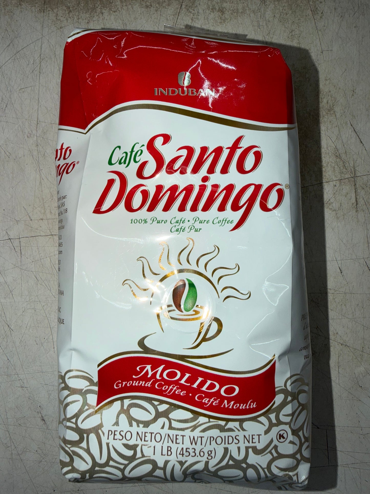 CAFE SANTO DOMINGO 16 OZ RED