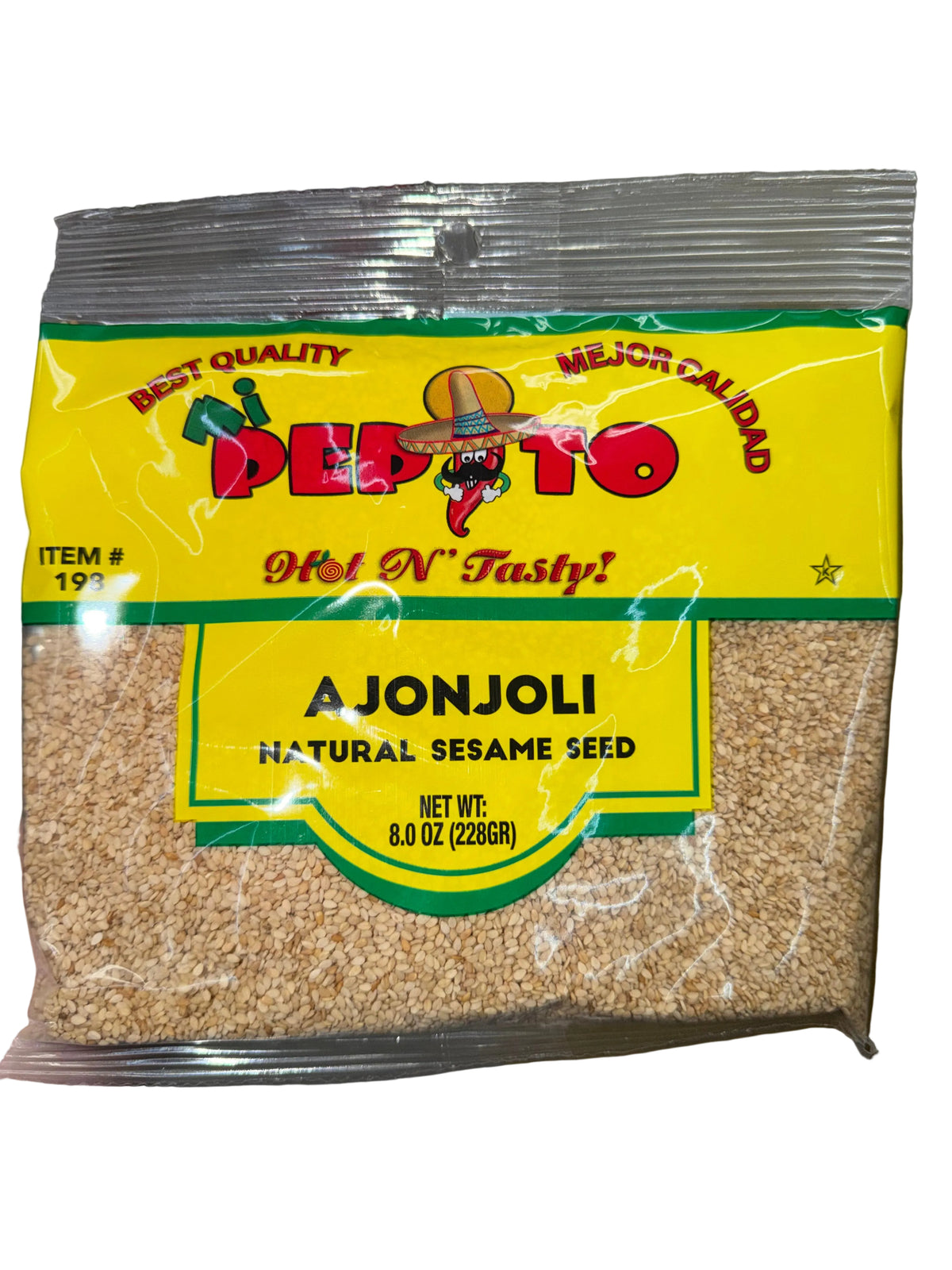 PEPITO AJONJOLI CRUDO