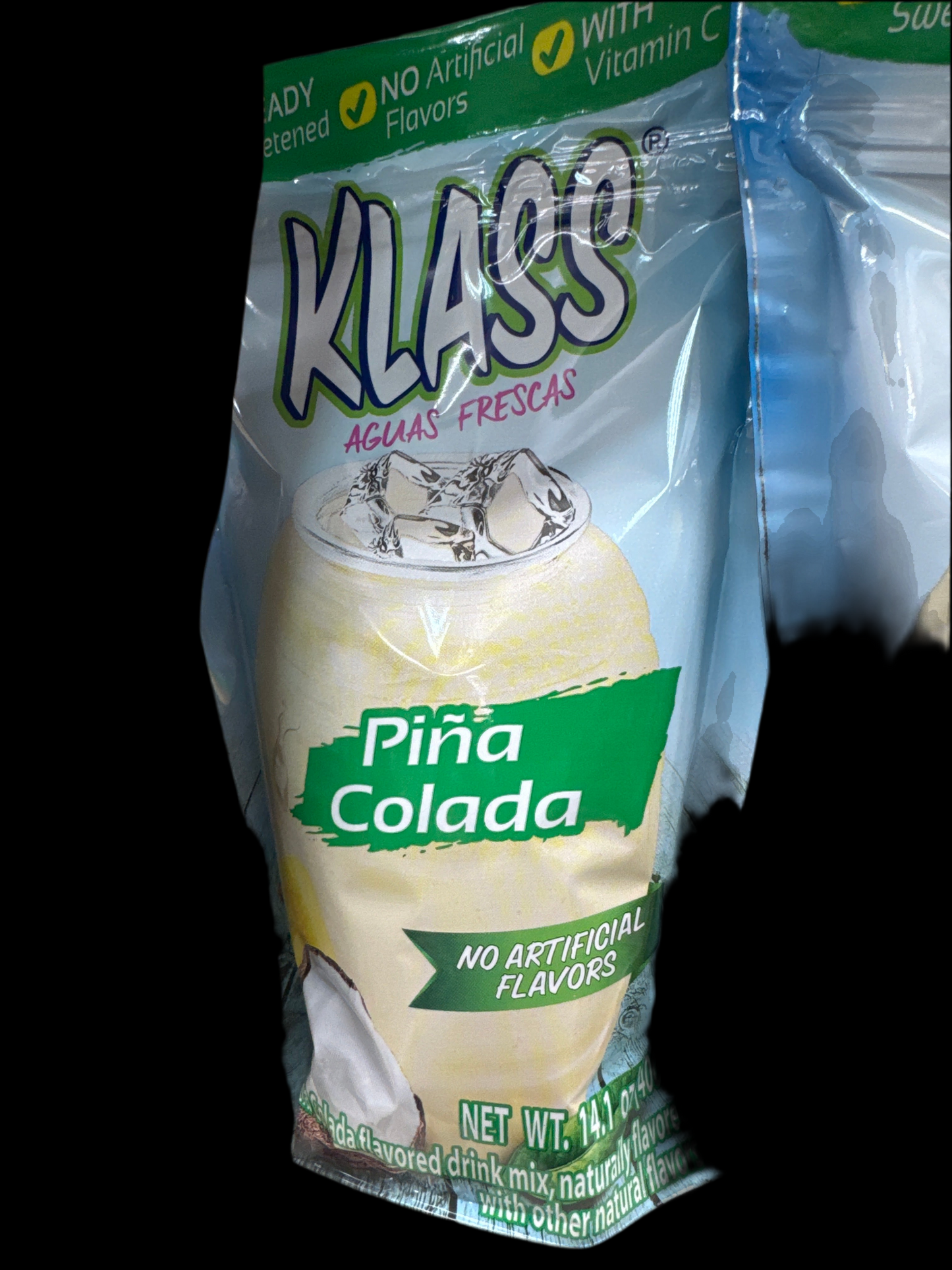 Klass Aguas Frescas Piña Colada Drink Mix (14.1 oz / 400 g)