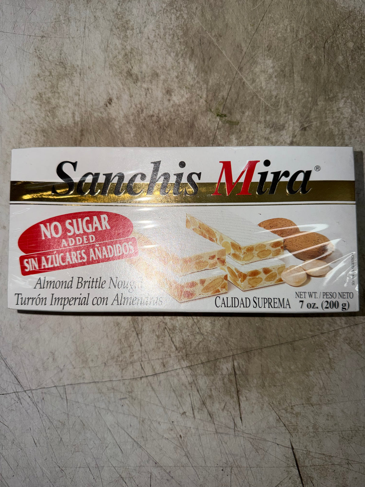 SANCHIS MIRA TURRON SIN AZUCAR