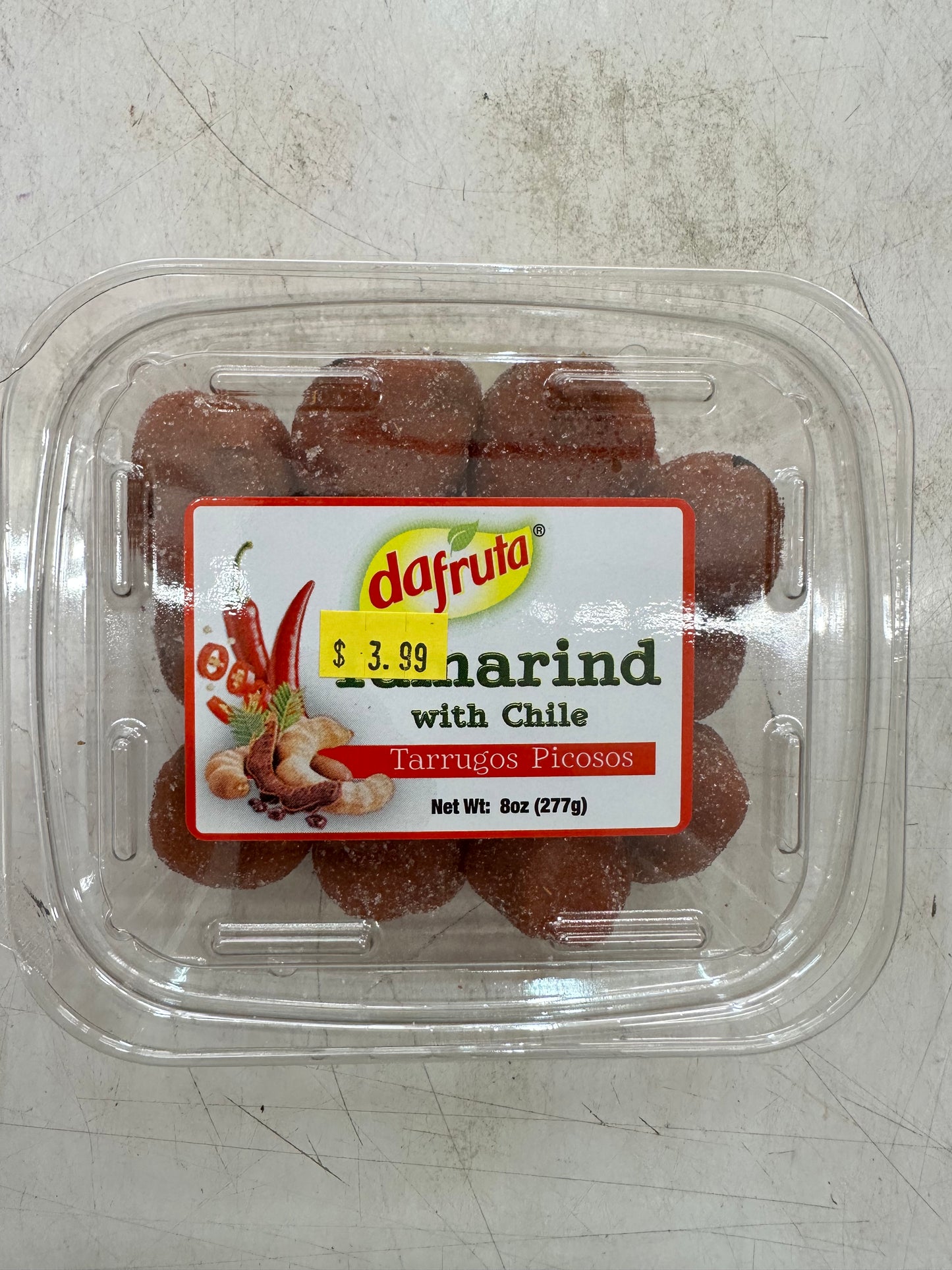 DULCE DE TAMARINDO CON CHILE PLASTIC CONTAINER