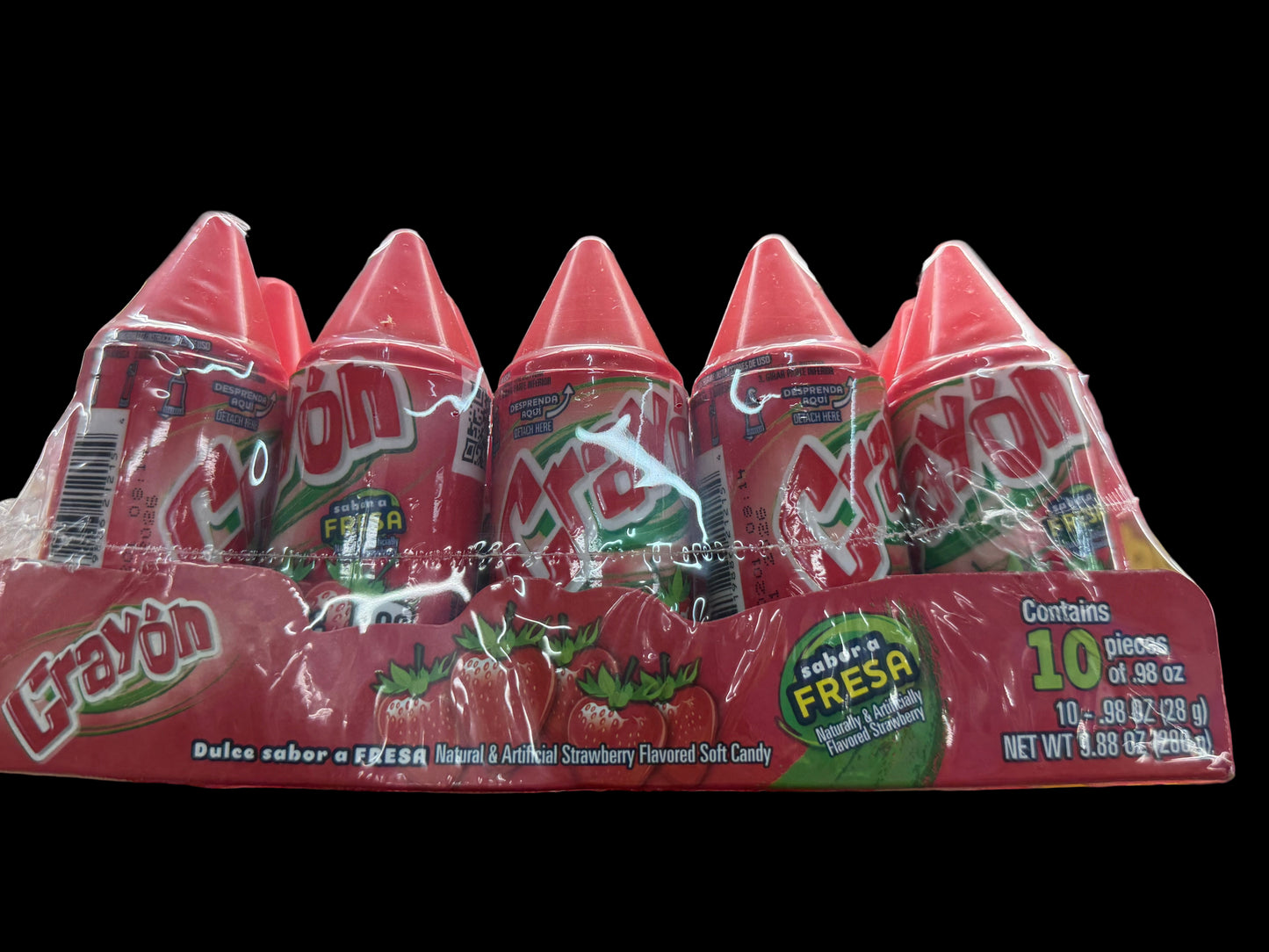 Crayón Dulce Sabor a Fresa