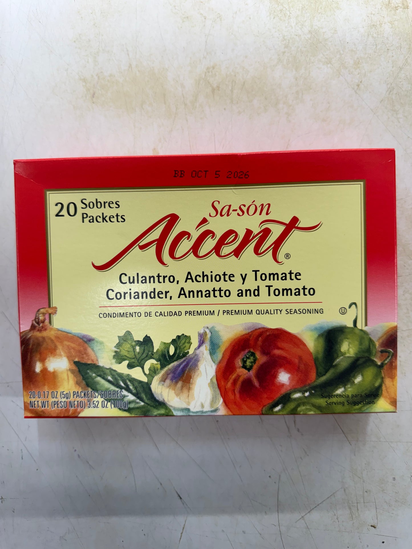 SASON ACCENT CULANTRO ACHIOTE Y TOMATE