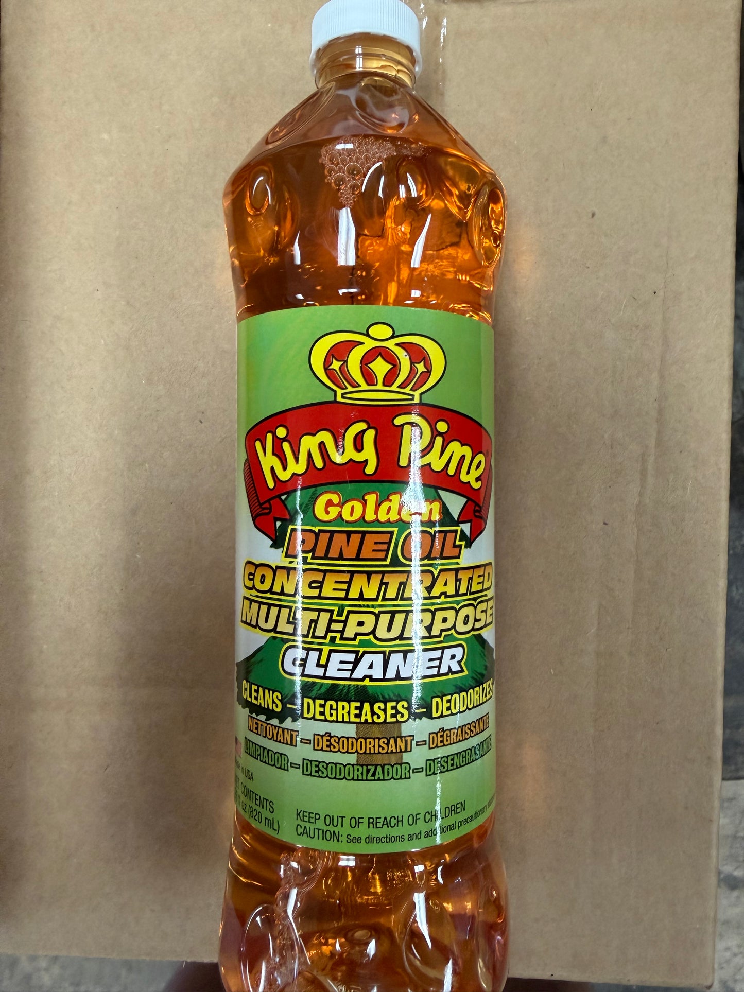 KING PINE GOLDEN 820 ML