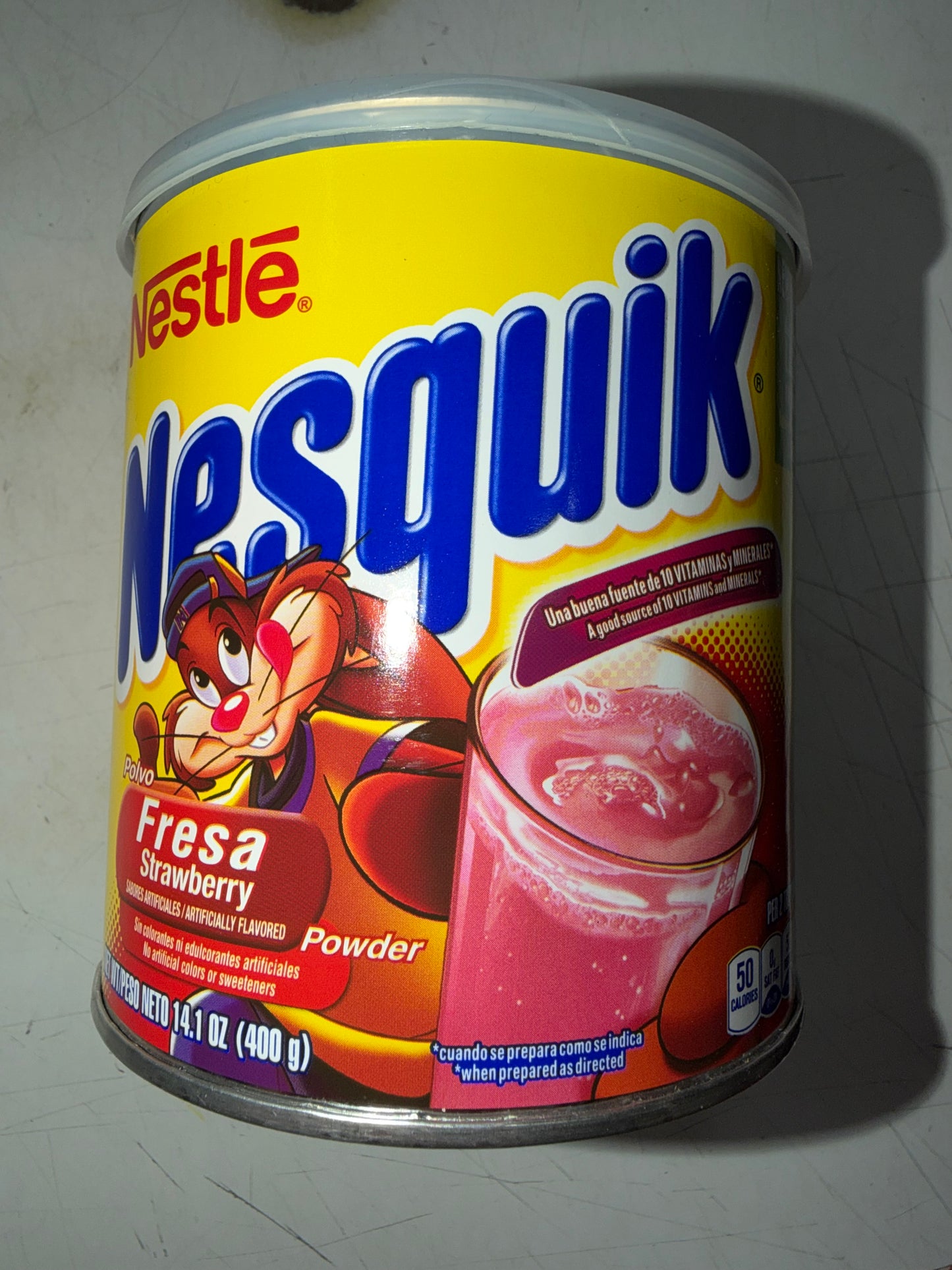 NESQUIK ORIGINAL SABOR FRESA LATA