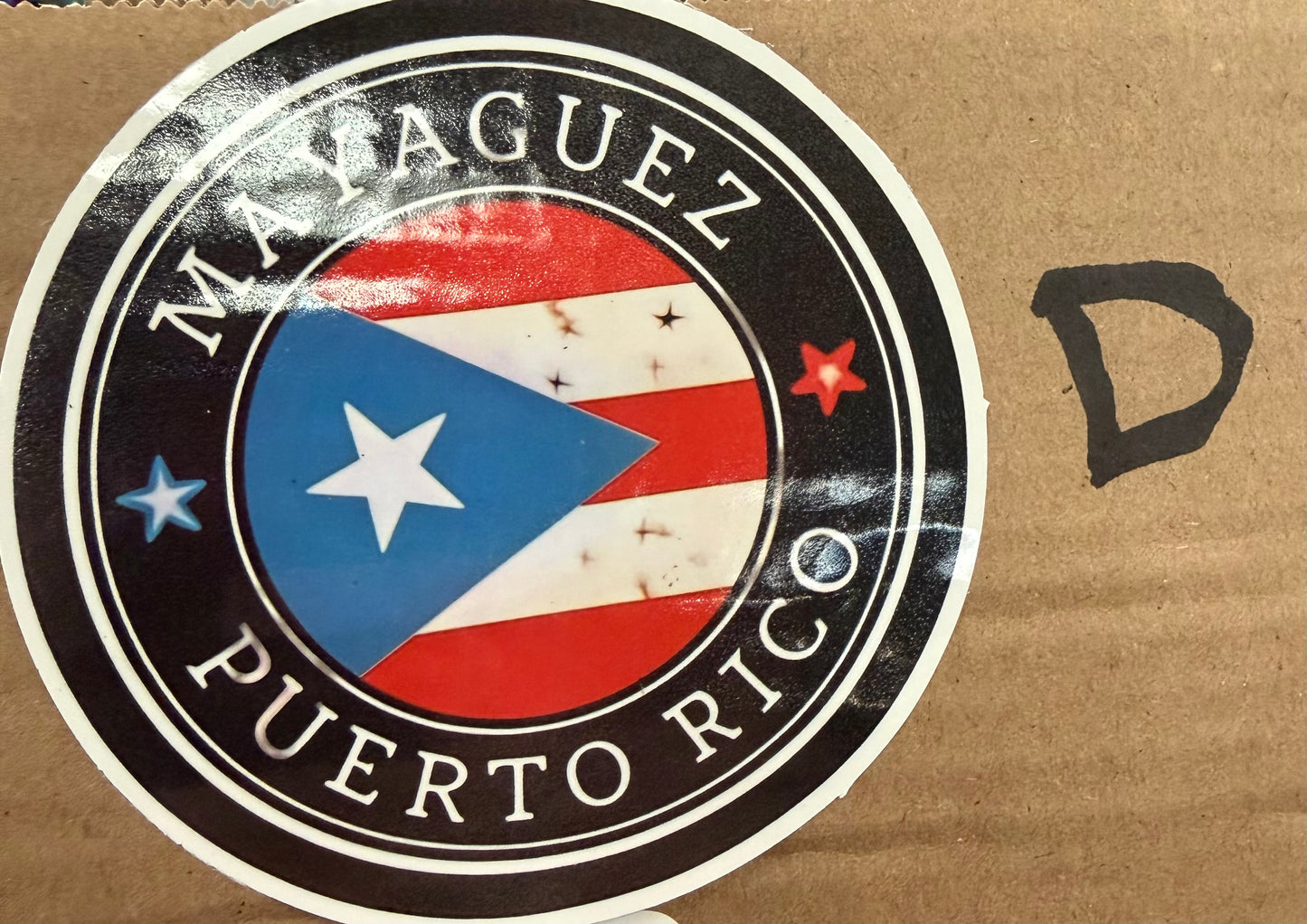 PR STICKER D