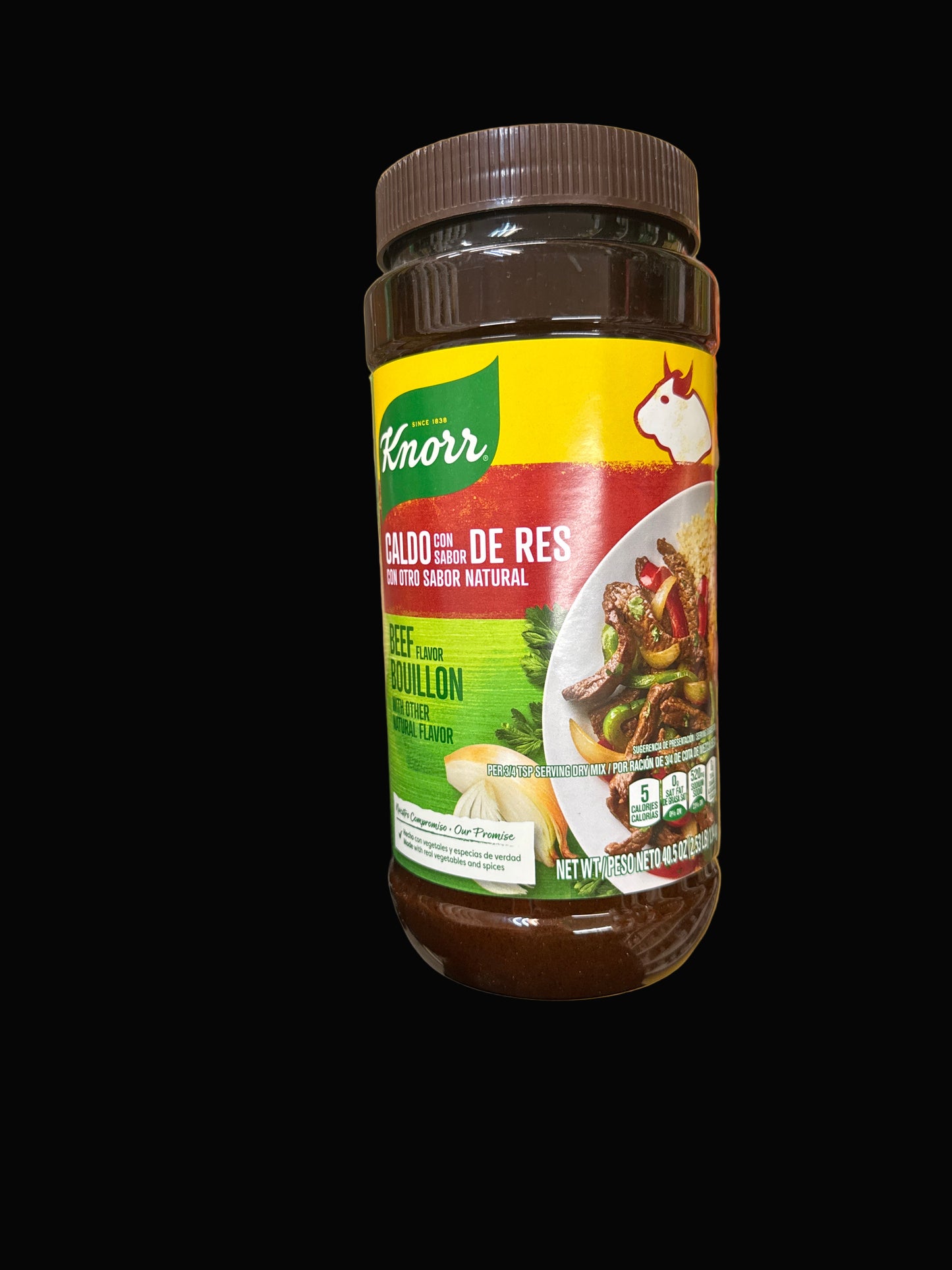 Knorr Beef Flavor Bouillon Jar (40.5 oz / 1.15 kg)