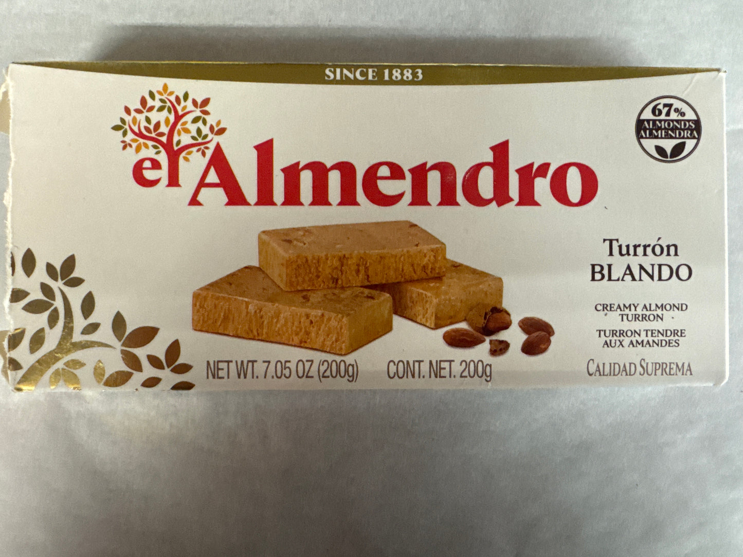 El Almendro Turron Blando
