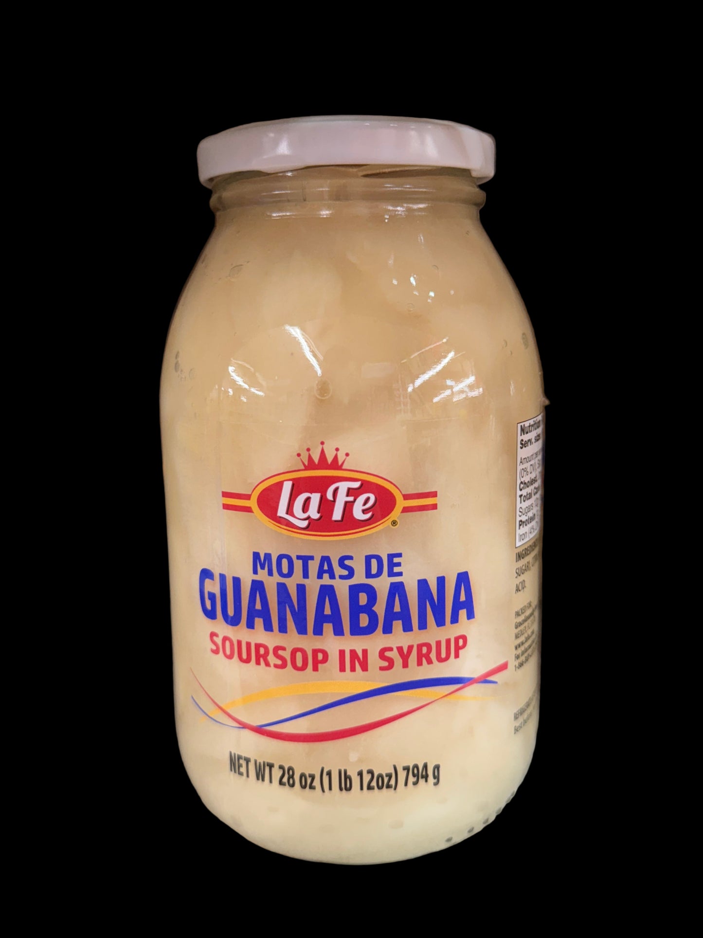 La Fe Motas de Guanabana Soursop in Syrup