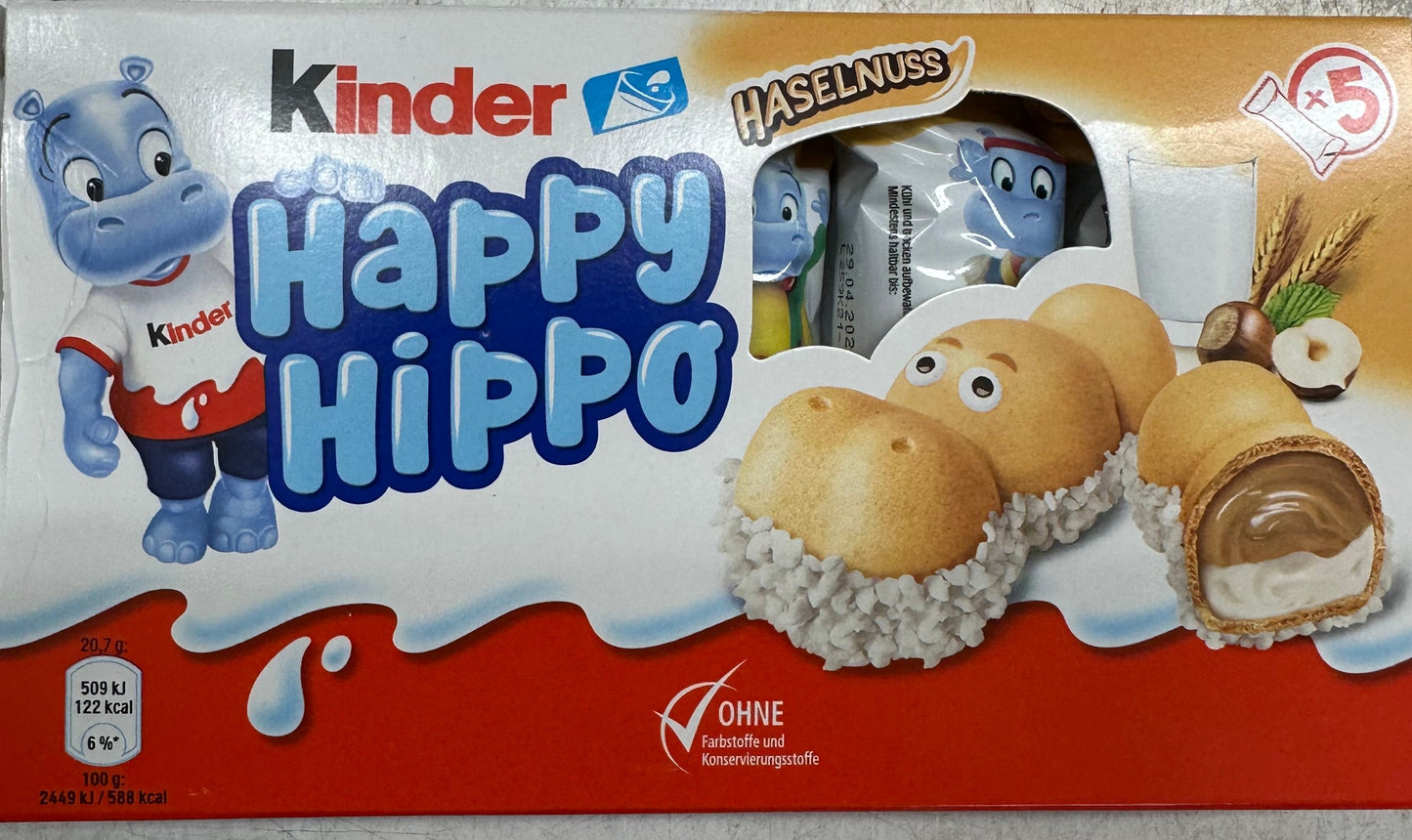 KINDER HAPPY HIPPO HAZELNUT
