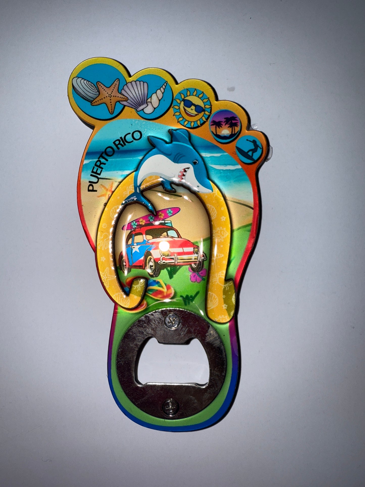 Magneto Abridor De Botellas Chancleta