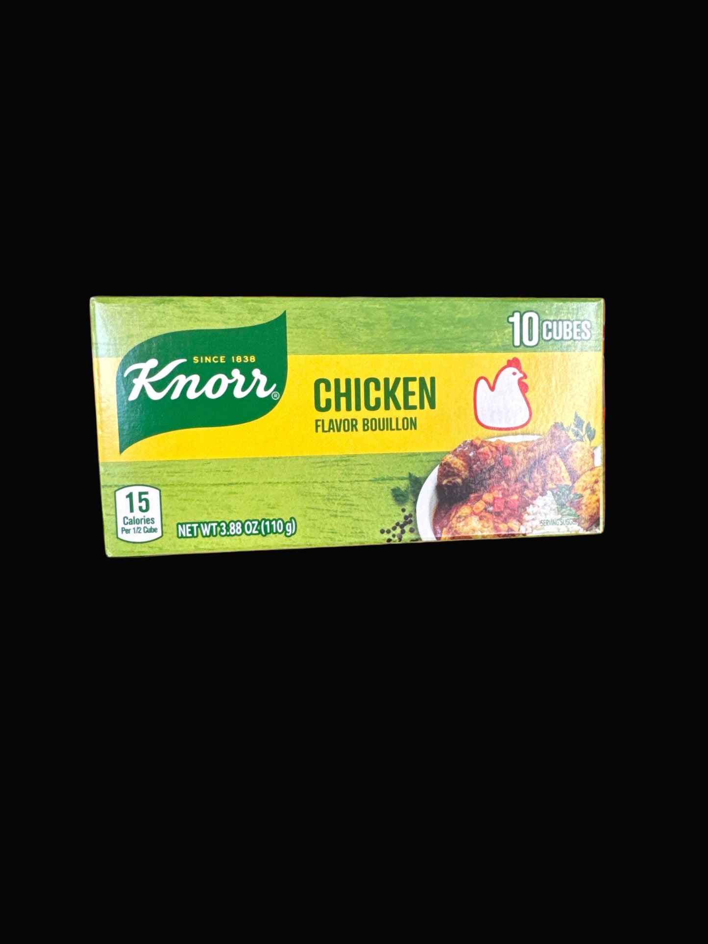 Knorr Chicken Flavor Bouillon (10 Cubes, 3.88 oz / 110 g)
