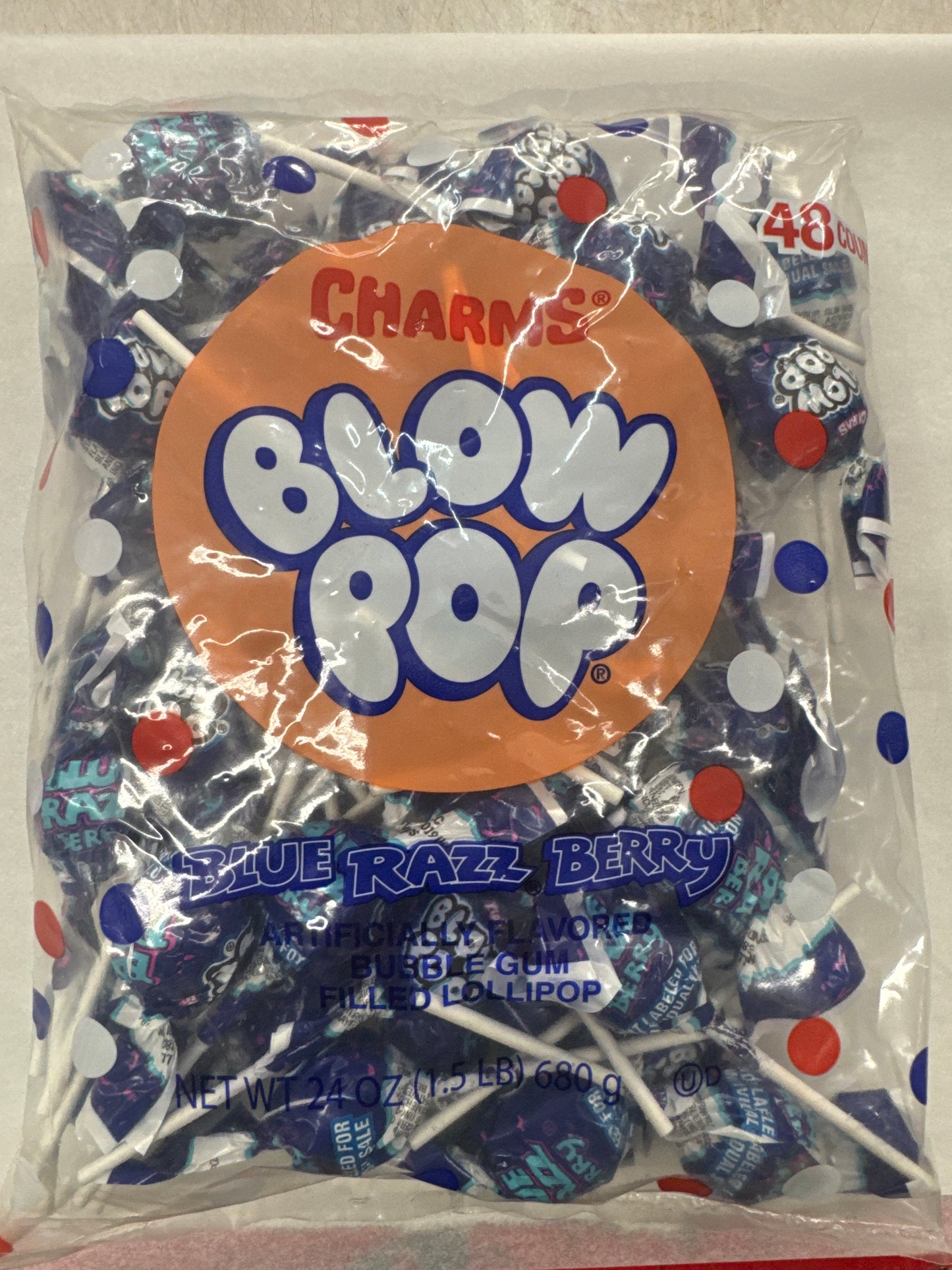 BlowPop Blue-RazzBerry