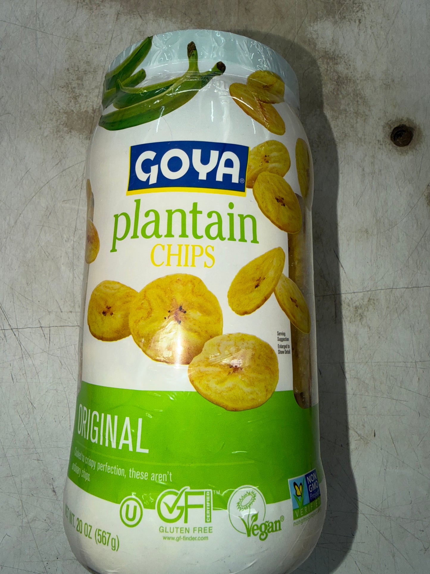 GOYA PLANTAIN CHIPS TUB