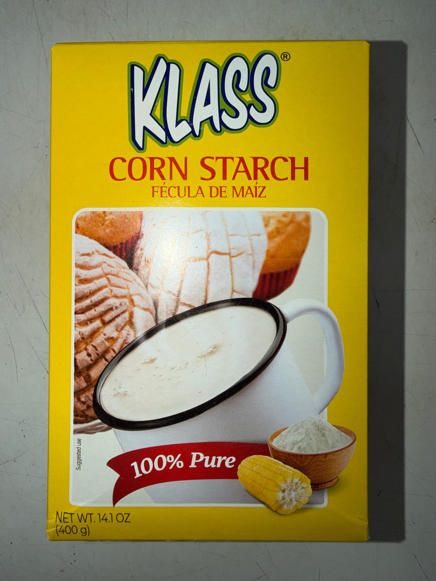 KLASS CORN STARCH BOX