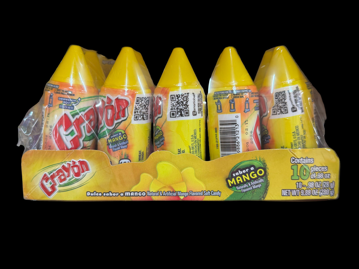 Crayón Dulce Sabor a Mango