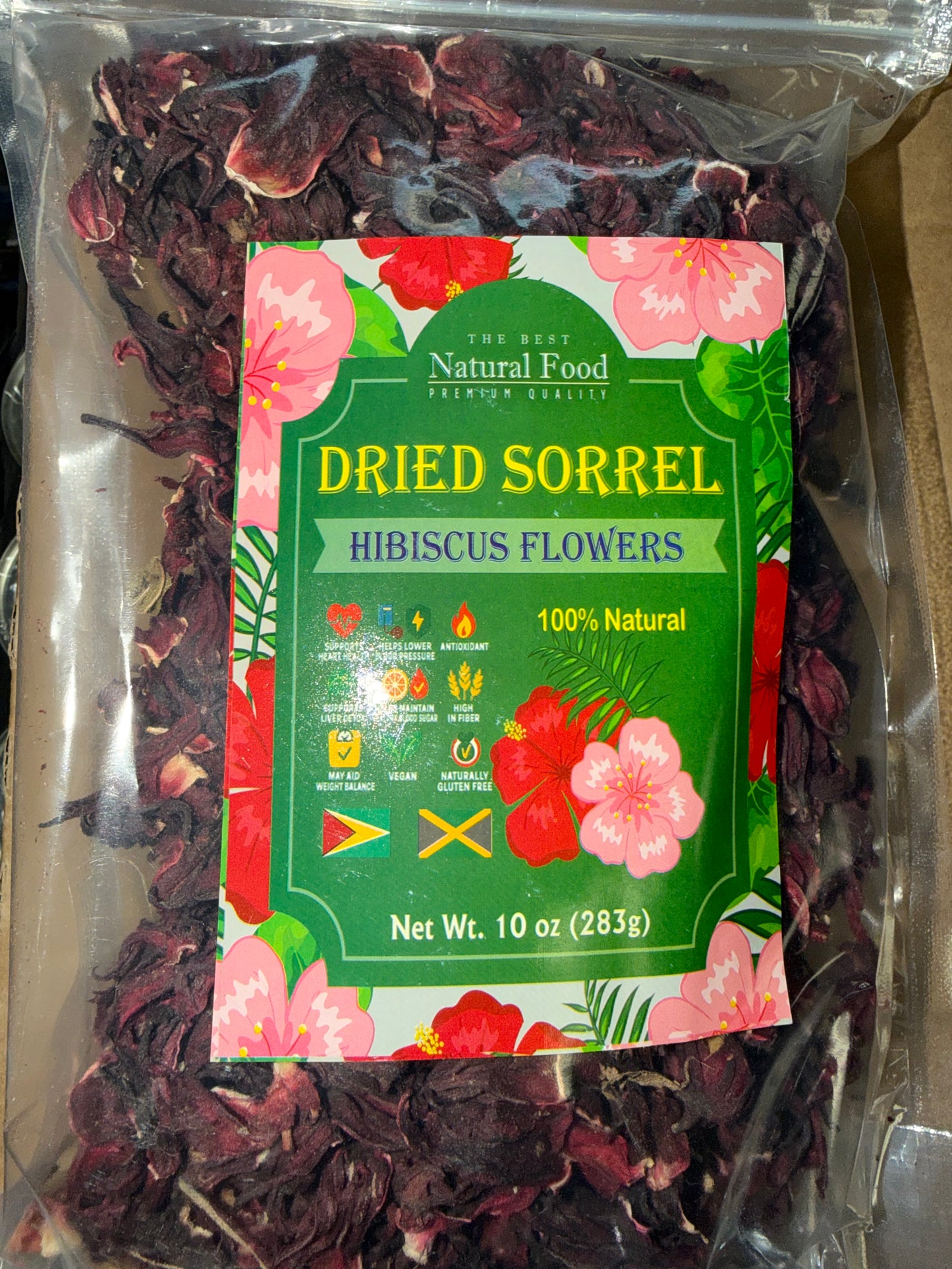 NATURAL FOOD FLOR DE JAMAICA