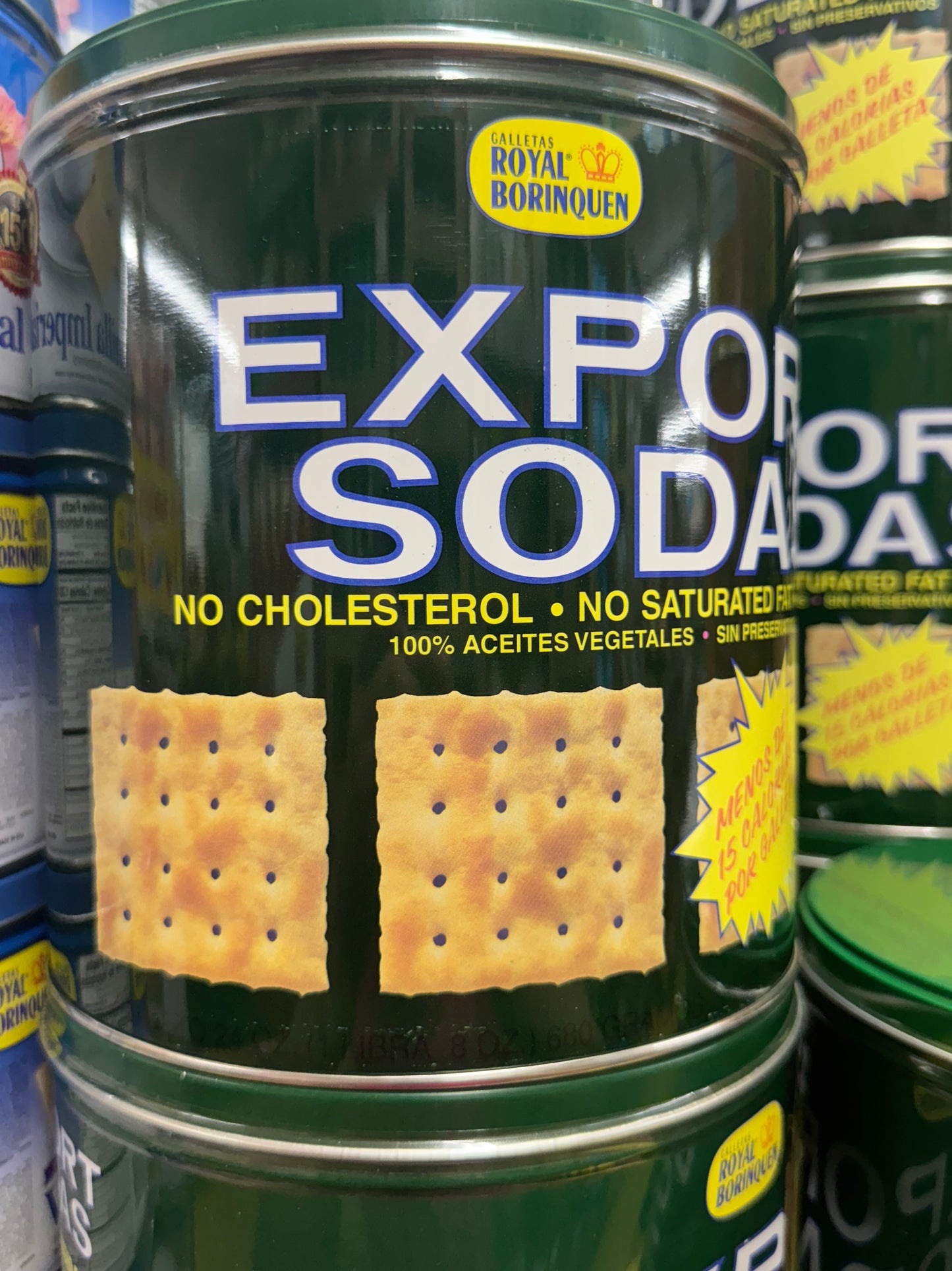 Galletas Royal Borinquen Export Soda
