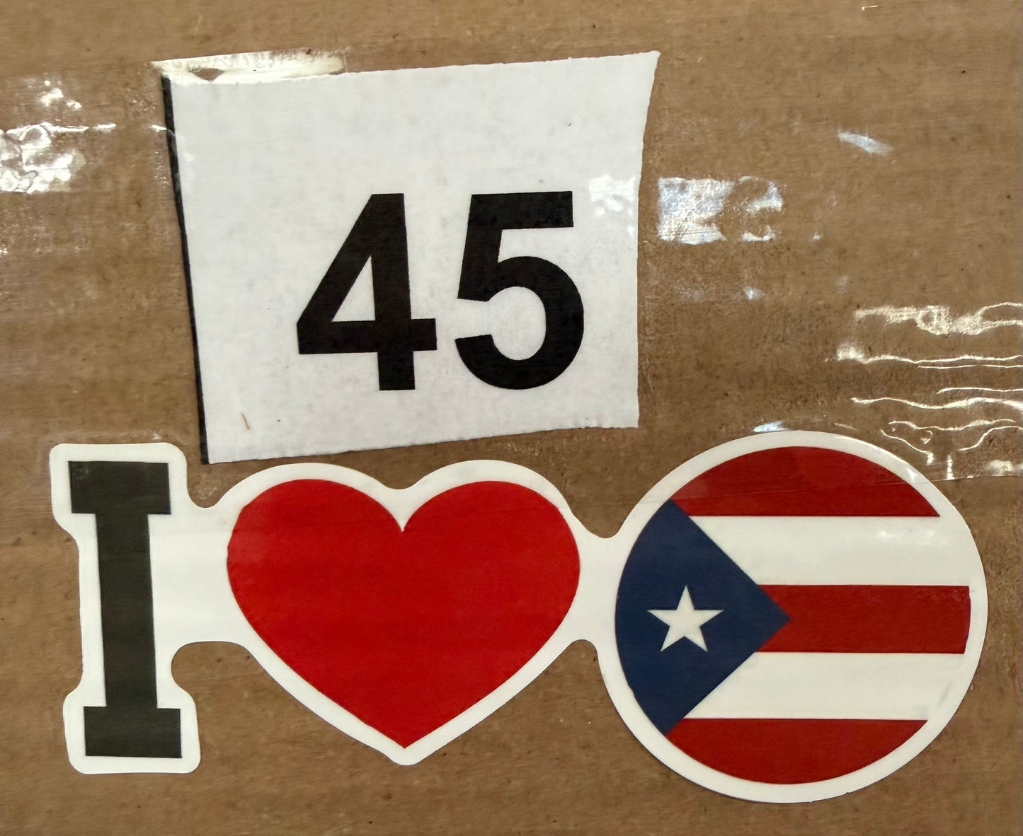 PR STICKER 45