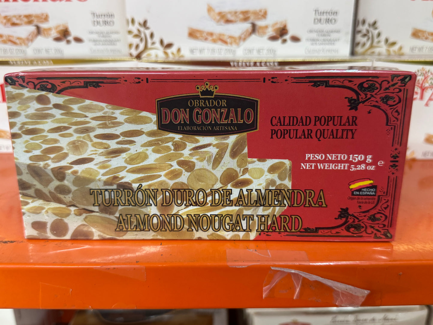 Obrador Don Gonzalo Turrón Duro de Almendra