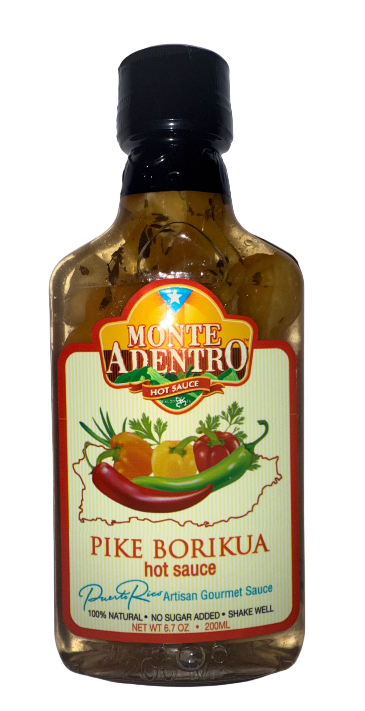 Pike Borikua Hot Sauce Monte Adentro