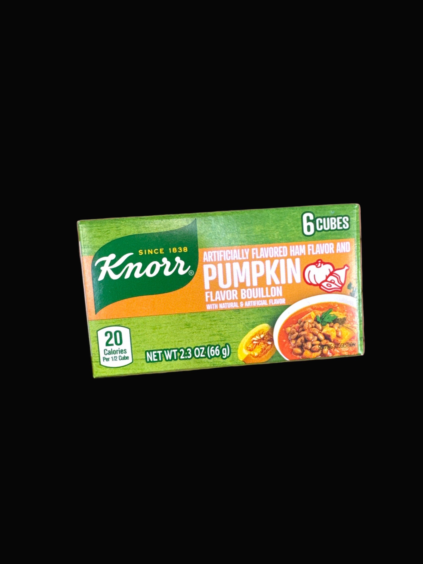 Knorr Pumpkin Flavor Bouillon (6 Cubes, 2.3 oz / 66 g)