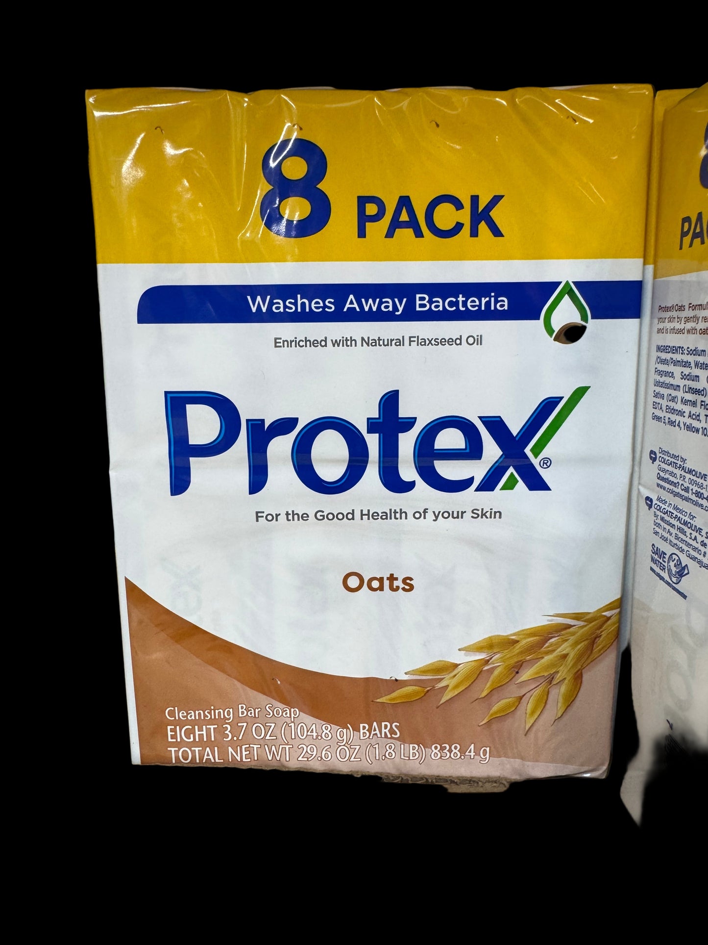 Protex Oats Bar Soap 8 Pack (29.6 oz / 838.4 g)