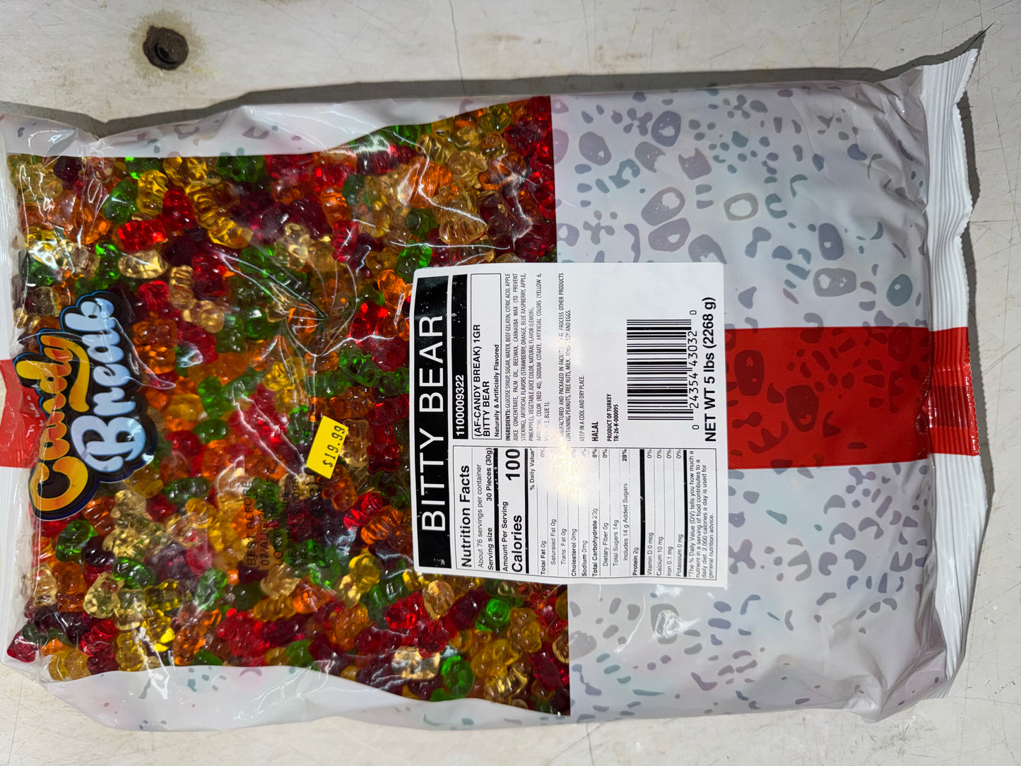 MINI GUMMI BEAR 5 LB