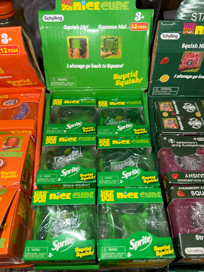GREEN CUBE SQUISHY