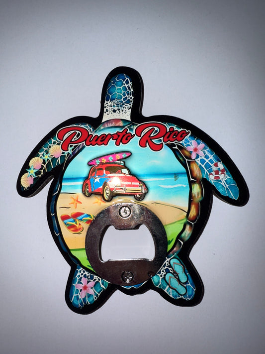 Magneto Abridor de Botellas Tortuga Volqui