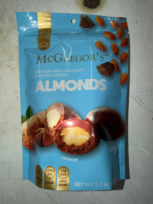 CHOCOLATE COVERED ALMONDS