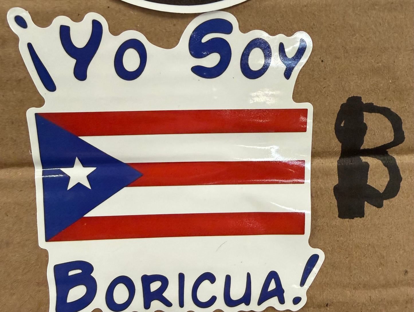 PR STICKER B