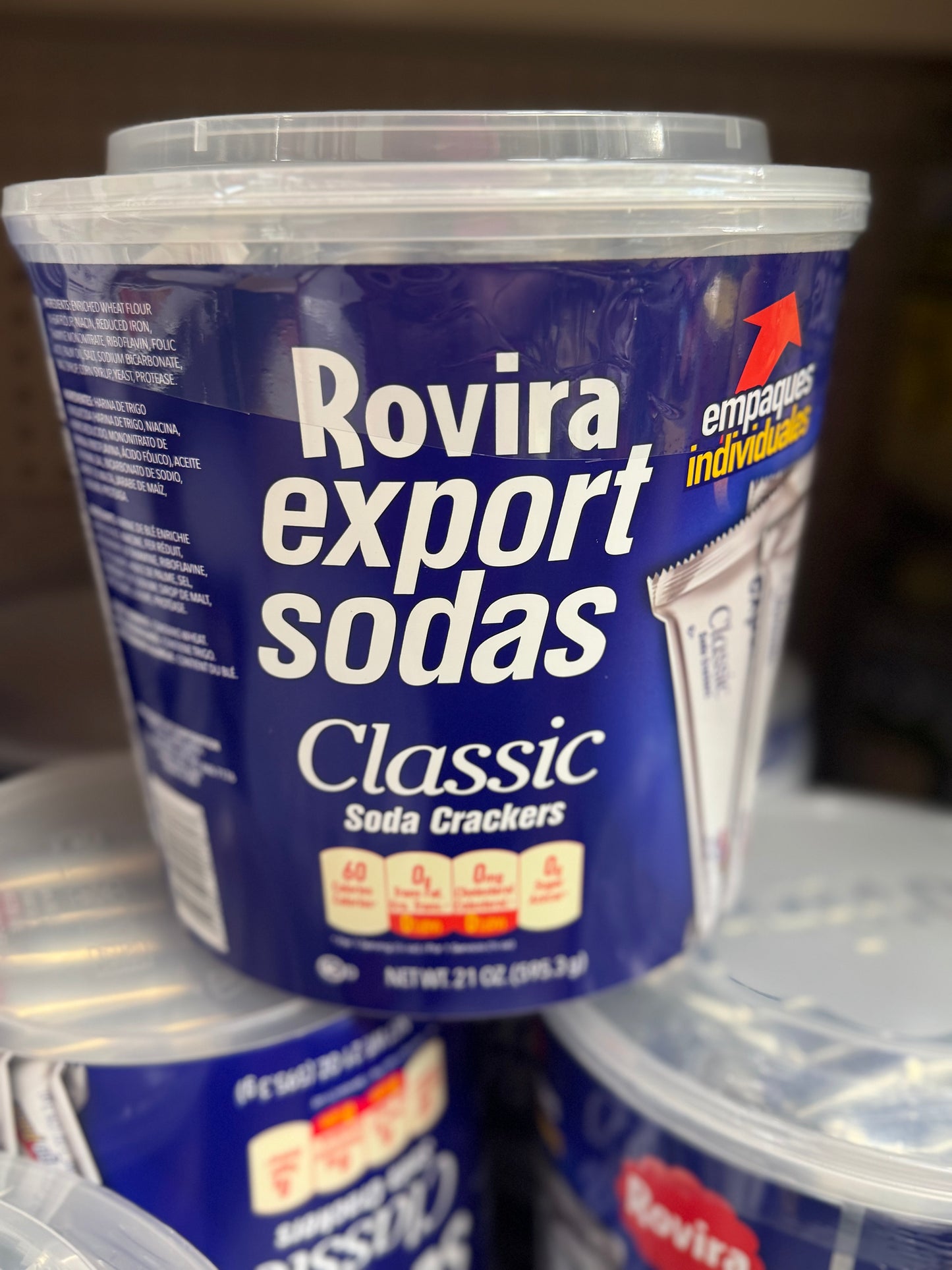 Rovira Export Sodas Classic (Plastic Tub)