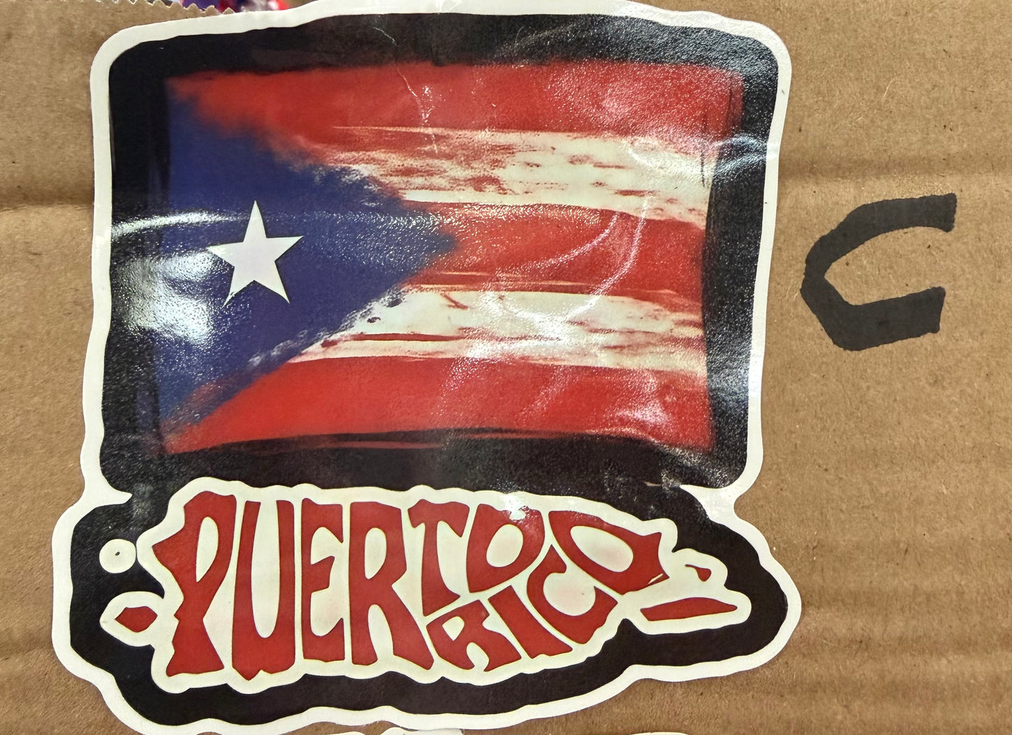 PR STICKER C