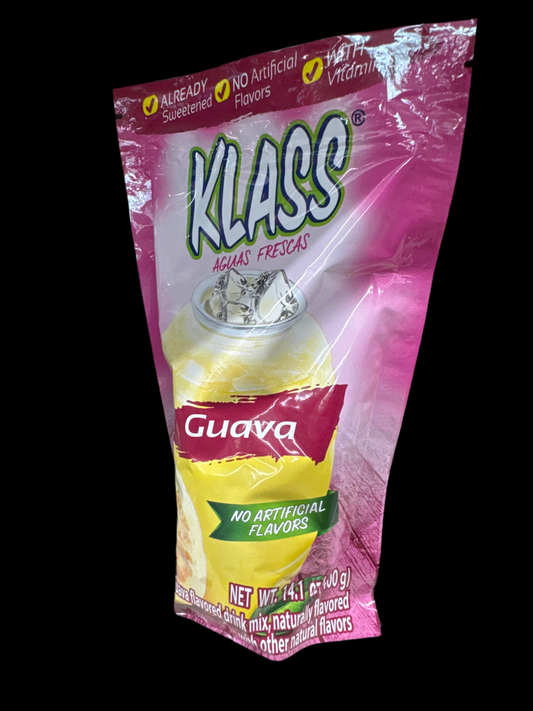 Klass Aguas Frescas Guava Drink Mix (14.1 oz / 400 g)