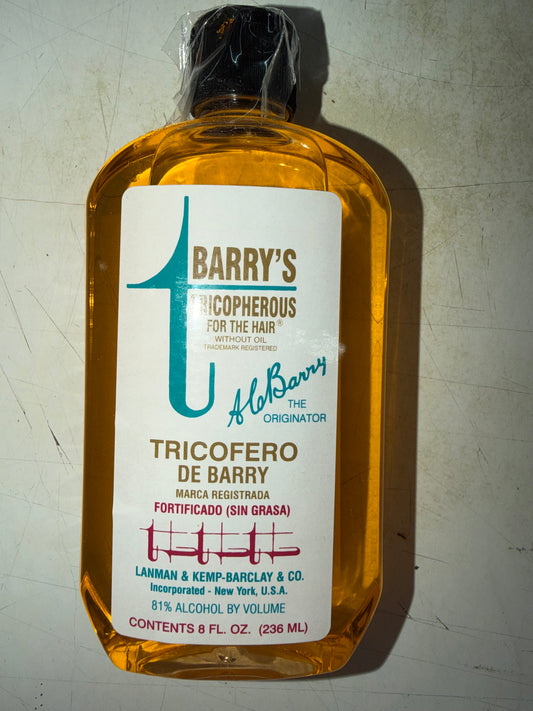 TRICOPHEROUS BARRYS SIN GRASA