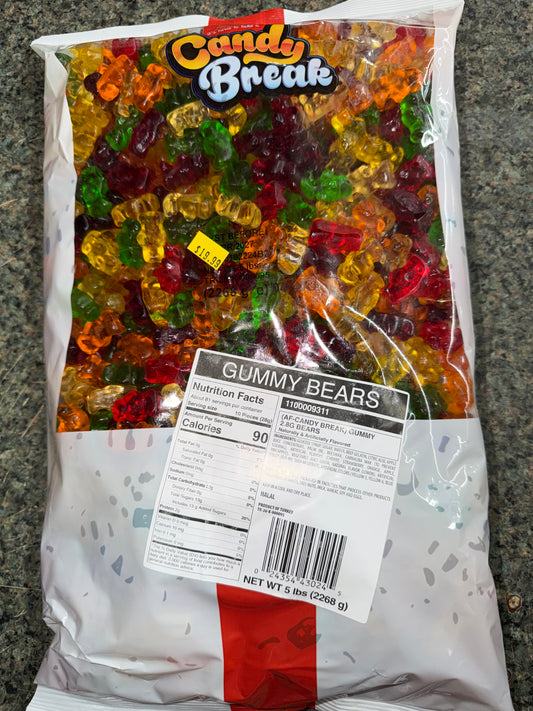 GUMMY BEAR 5 LB
