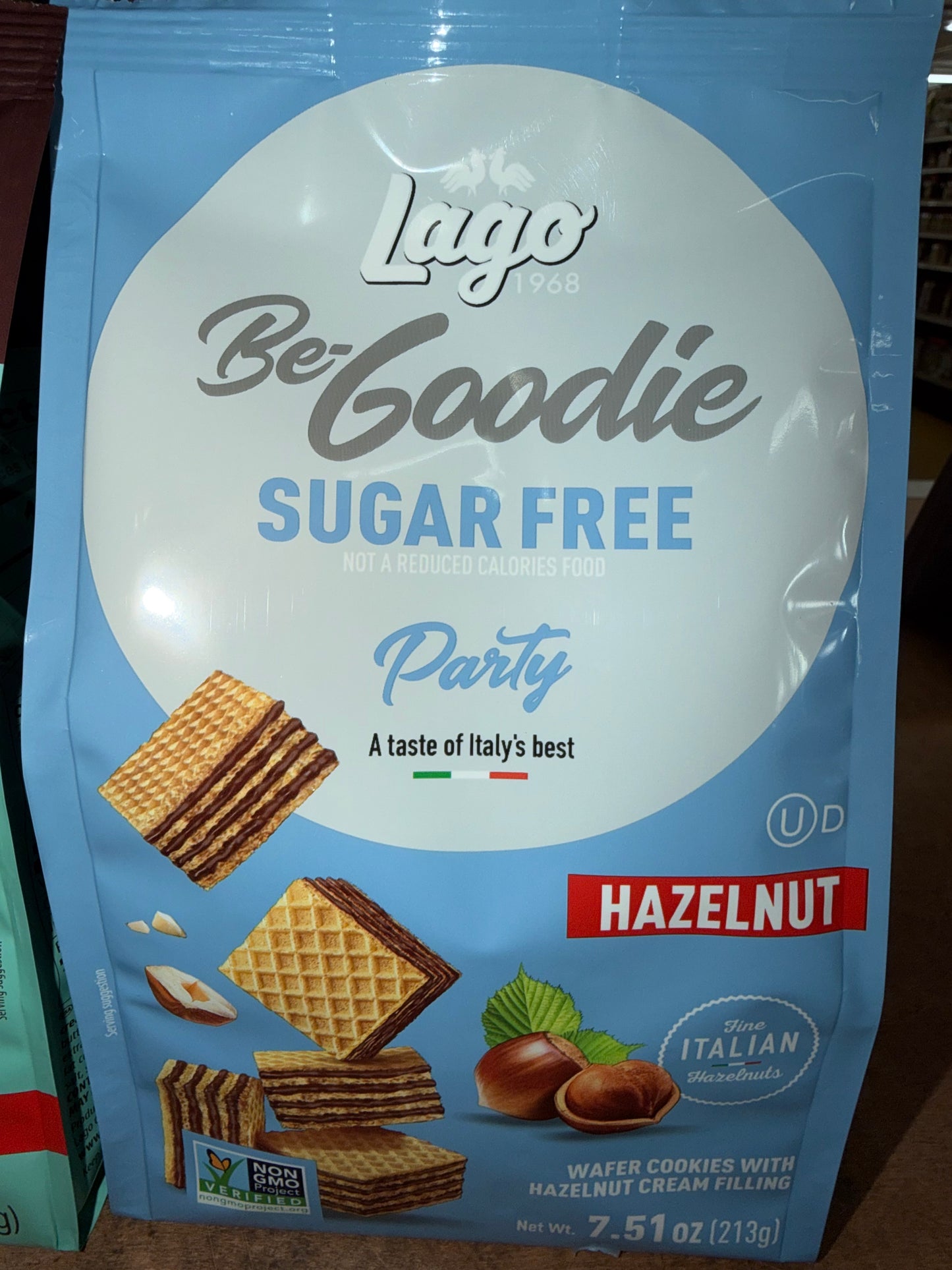 SUGAR Free HAZELNUT WAFER