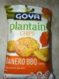 GOYA PLANTAIN CHIPS HABANERO BBQ