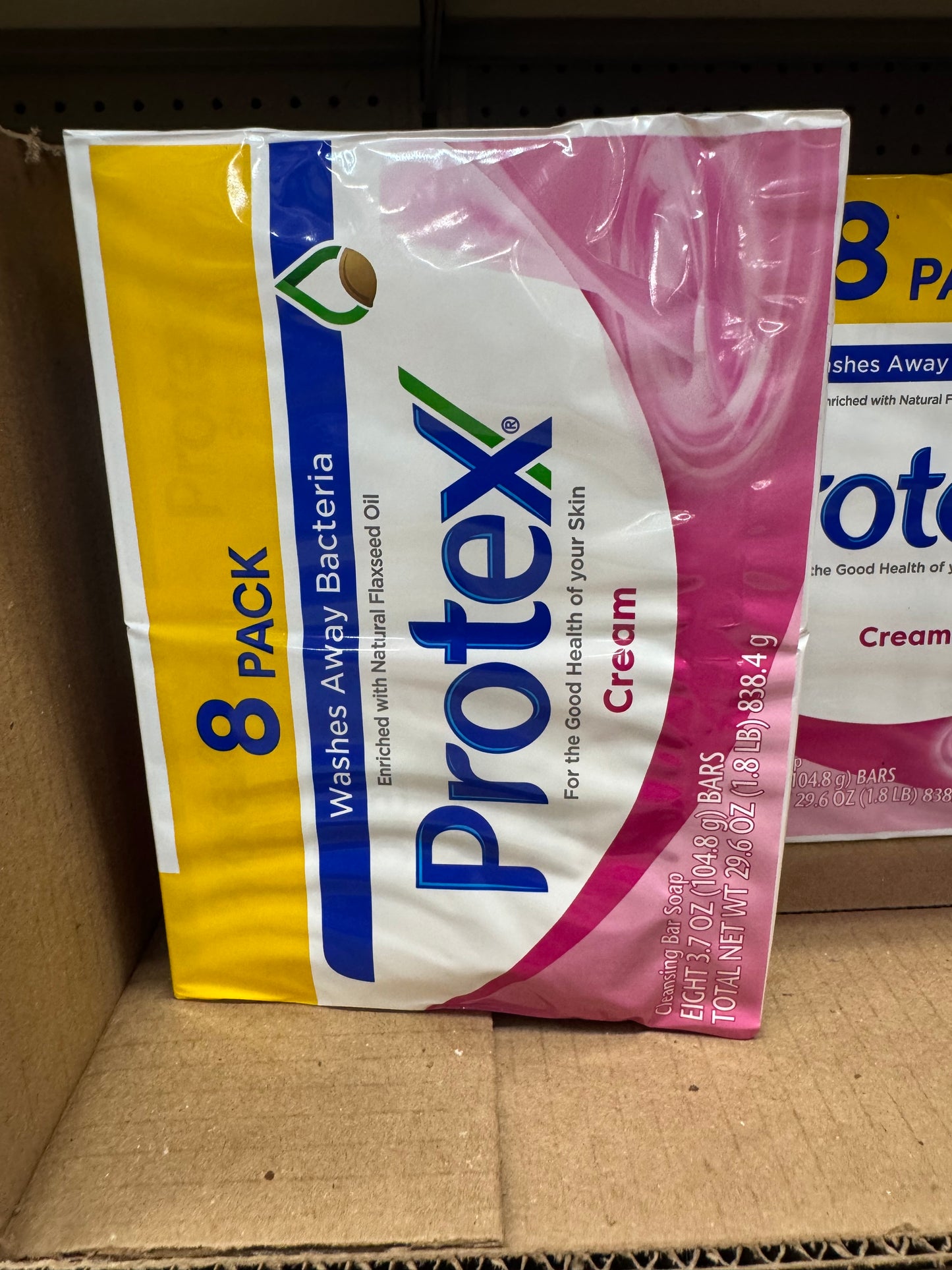 Protex Cream Bar Soap 8 Pack (29.6 oz / 838.4 g) (cream)