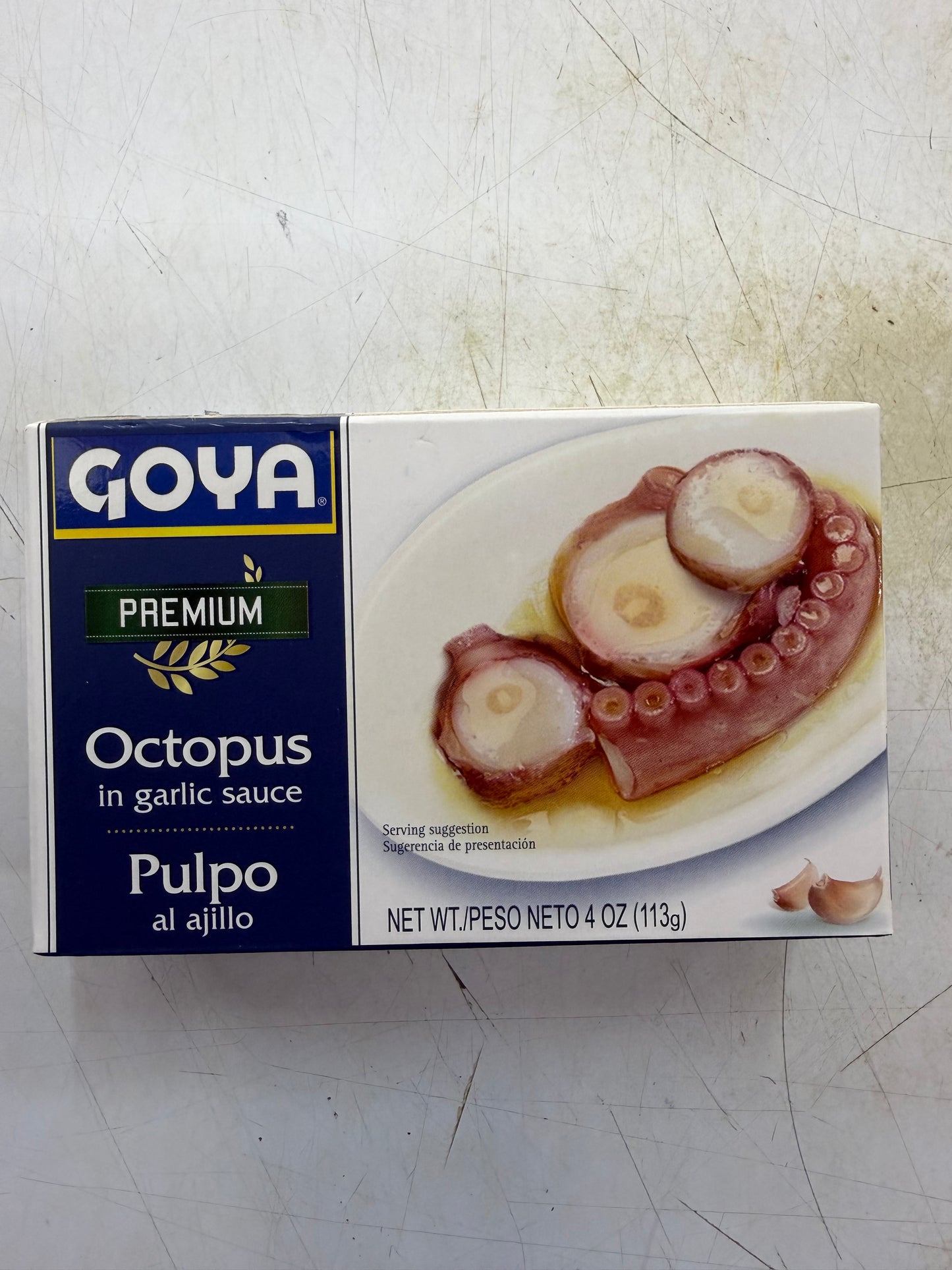 GOYA PULPO OCTOPUS AJILLO IN GARLIC SAUCE