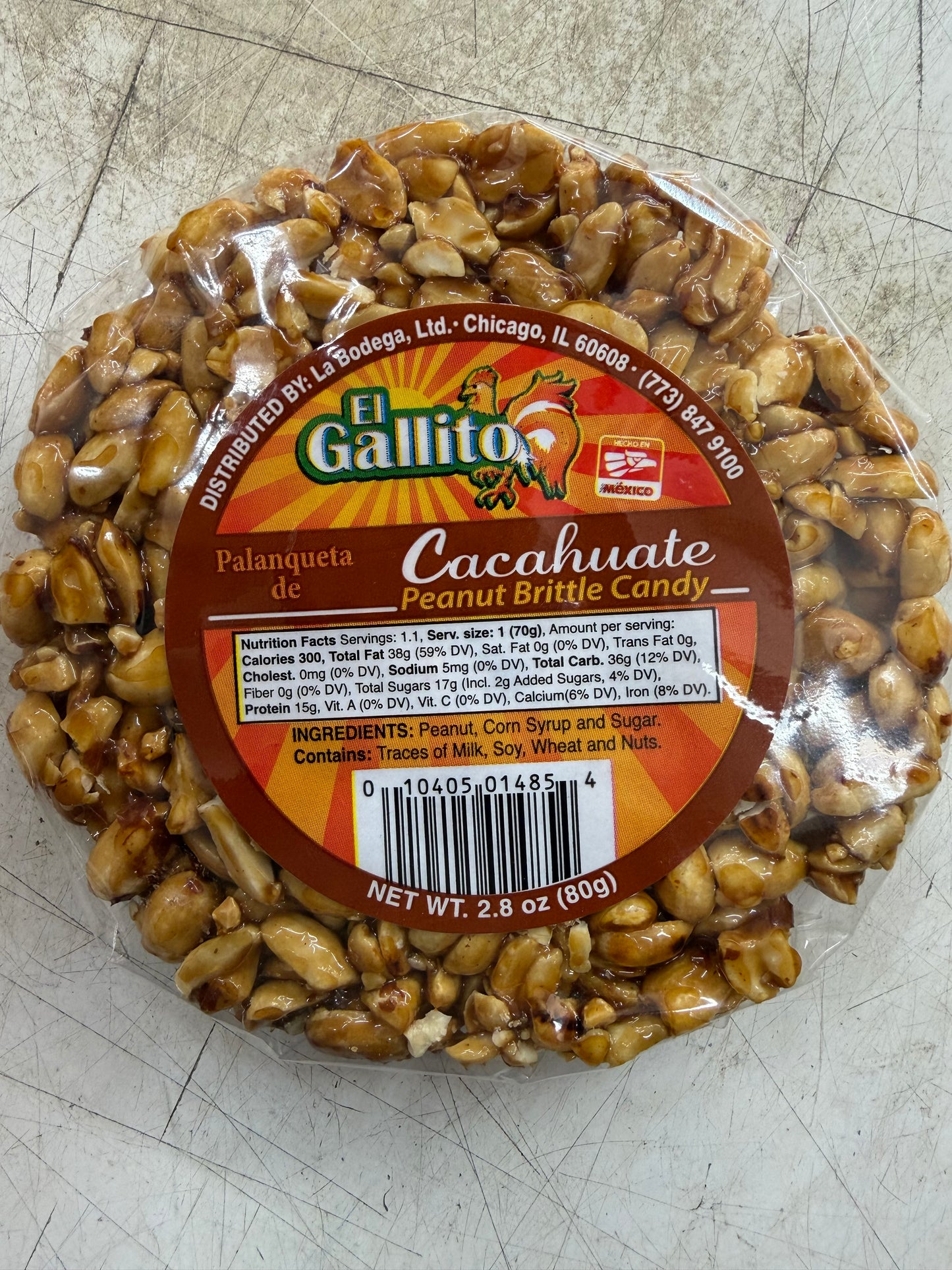 GALLITO PEANUT BRITTLE