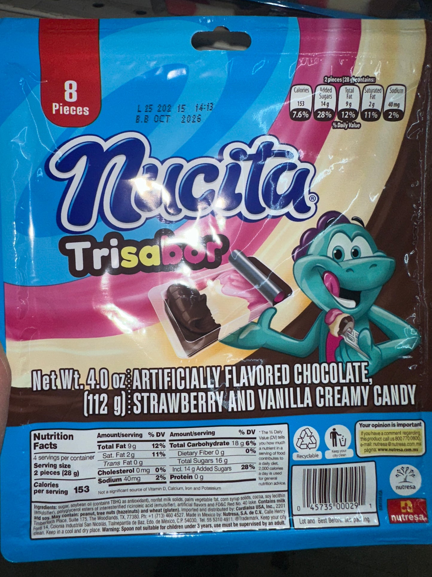 NUCITA TRISABOR 8 PIECES