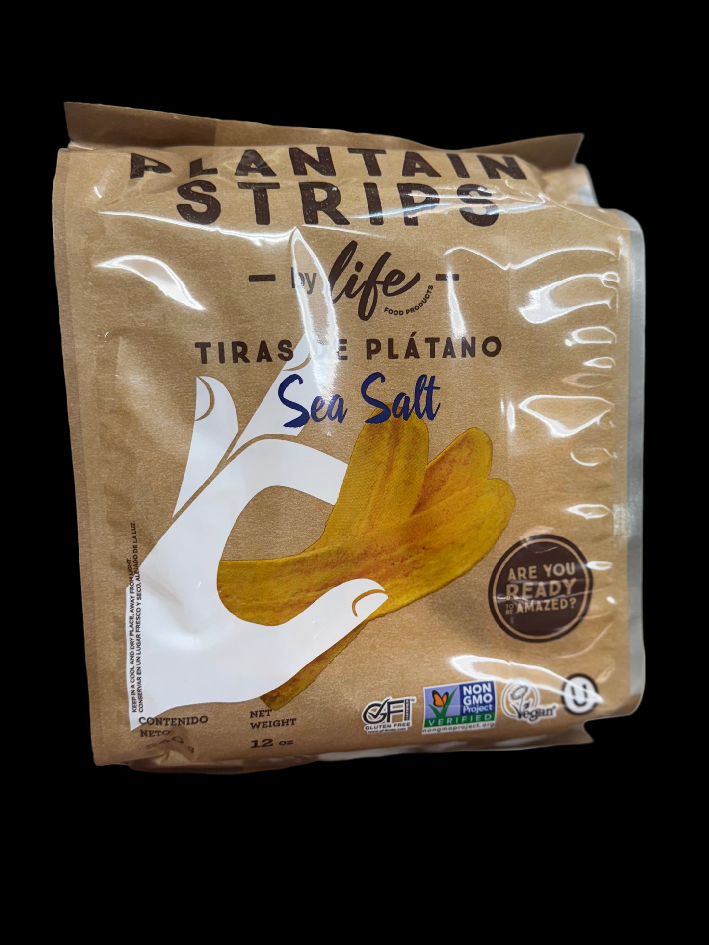Plantain Strips by Life – Sea Salt