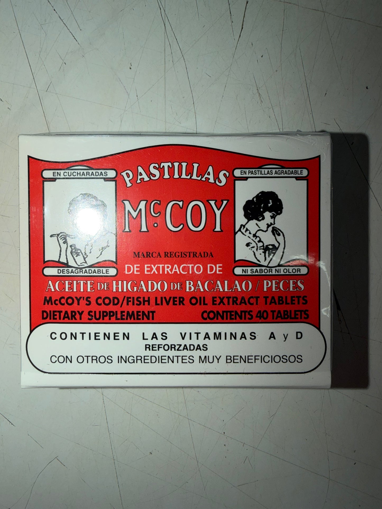 PASTILLAS MCCOY 40ct