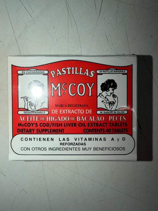 PASTILLAS MCCOY 40ct