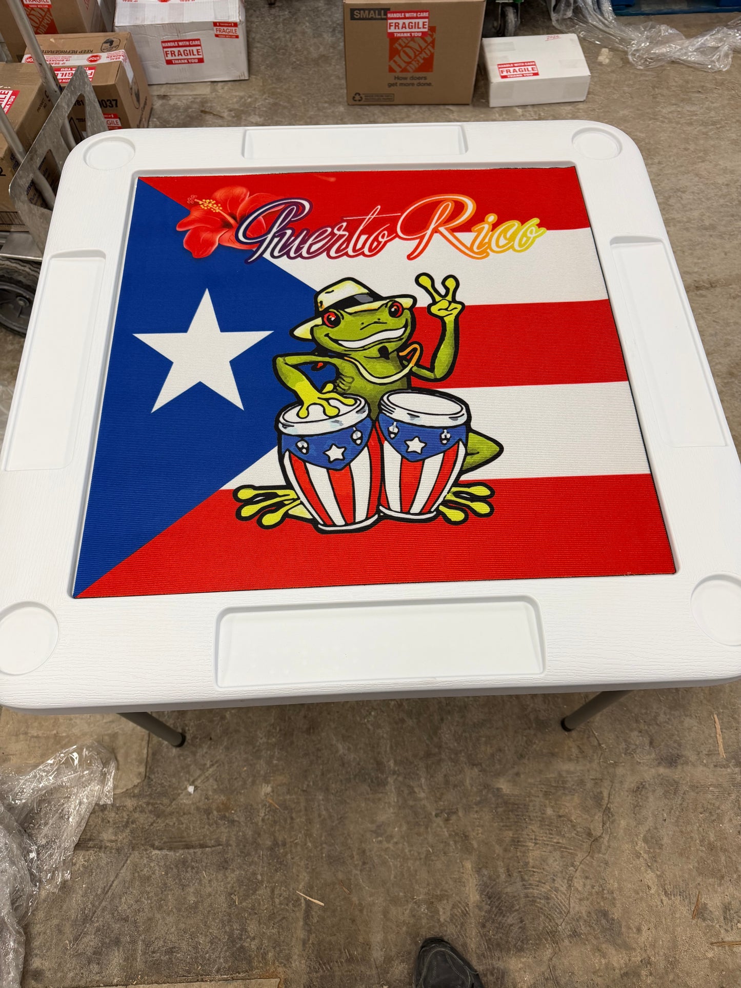 PUERTO RICO DOMINO TABLE